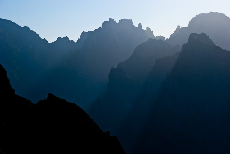 Central Madeira in the morning