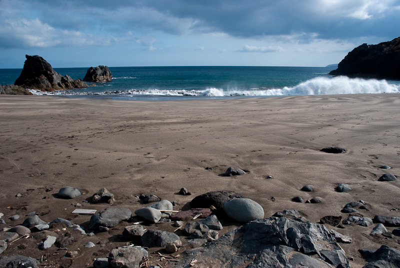 Prainha - the only sandy beach